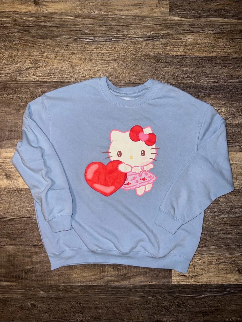Hello Kitty Heart Crewneck Sweatshirt